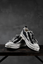 Load image into Gallery viewer, YOHJI YAMAMOTO × XVESSEL SNEAKERS LOW (BLACK×WHITE)