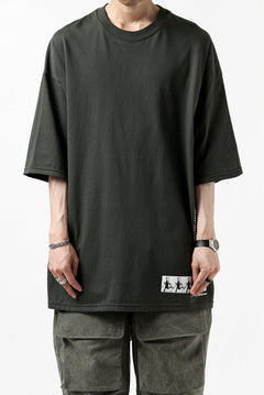 画像をギャラリービューアに読み込む, A.F ARTEFACT &quot;flank” BOXYFIT T-SHIRT (KHAKI)