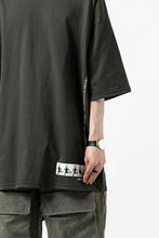 画像をギャラリービューアに読み込む, A.F ARTEFACT &quot;flank” BOXYFIT T-SHIRT (KHAKI)