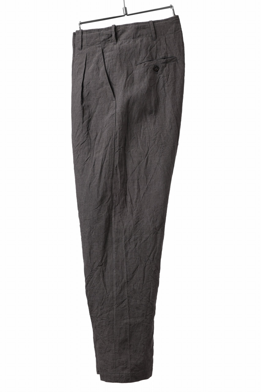 forme d'expression exclusive 2Tucked Sarrouel Pants (Grey)