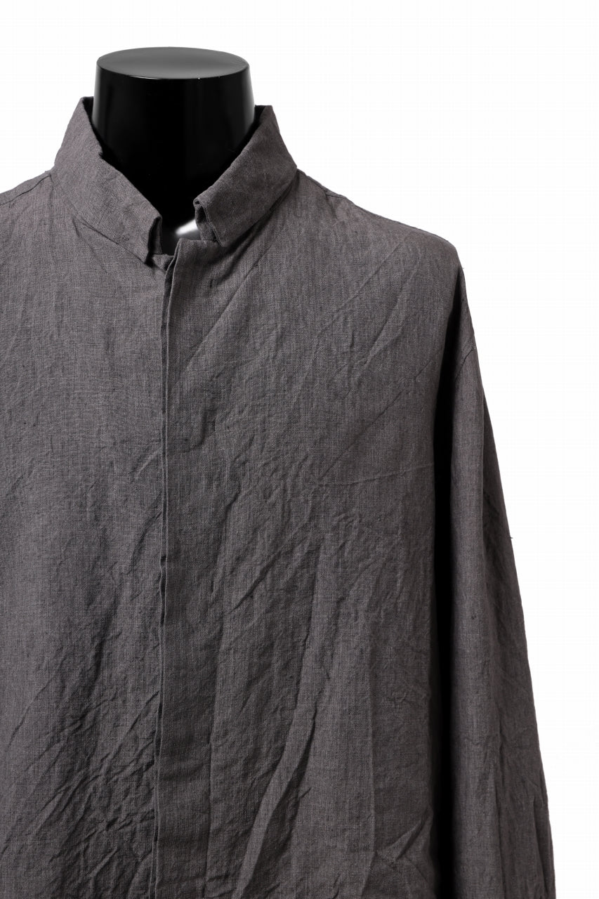 Load image into Gallery viewer, forme d&#39;expression exclusive Relaxed Outer Shirt (Grey)