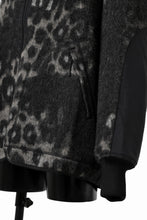 画像をギャラリービューアに読み込む, Y-3 Yohji Yamamoto LEOPARD TRACK JACKET / MIX WOOL MOHAIR (MULTI)