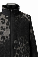 画像をギャラリービューアに読み込む, Y-3 Yohji Yamamoto LEOPARD TRACK JACKET / MIX WOOL MOHAIR (MULTI)