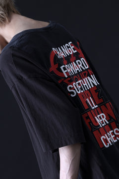 Load image into Gallery viewer, CHANGES VINTAGE REMAKE MULTI PANEL TEE (BLACK #15)
