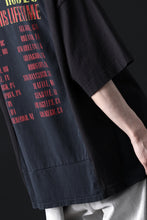 画像をギャラリービューアに読み込む, CHANGES VINTAGE REMAKE MULTI PANEL TEE (BLACK #12)