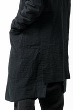 Load image into Gallery viewer, Aleksandr Manamis Double Benz Long Coat (BLACK)