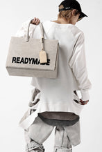 Load image into Gallery viewer, READYMADE SHOPPING BAG 40 LOGO (WHITE)