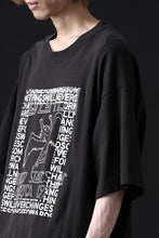 画像をギャラリービューアに読み込む, CHANGES VINTAGE REMAKE MULTI PANEL TEE (BLACK #3)