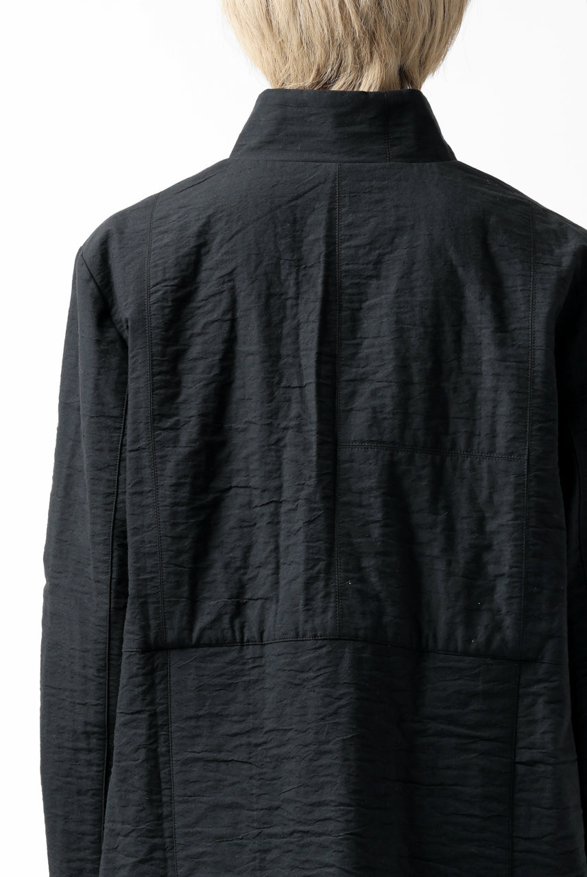 Load image into Gallery viewer, Aleksandr Manamis Double Benz Long Coat (BLACK)