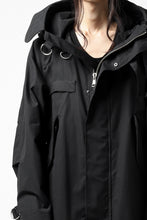 画像をギャラリービューアに読み込む, KLASICA WATER FALL MODS COAT / Ventile® UK L24 (BLACK)