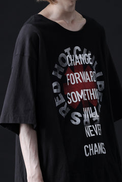 Load image into Gallery viewer, CHANGES VINTAGE REMAKE MULTI PANEL TEE (BLACK #5)