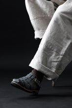 画像をギャラリービューアに読み込む, ierib gurkha shoes / White Waxy Horse Butt (BLACK)