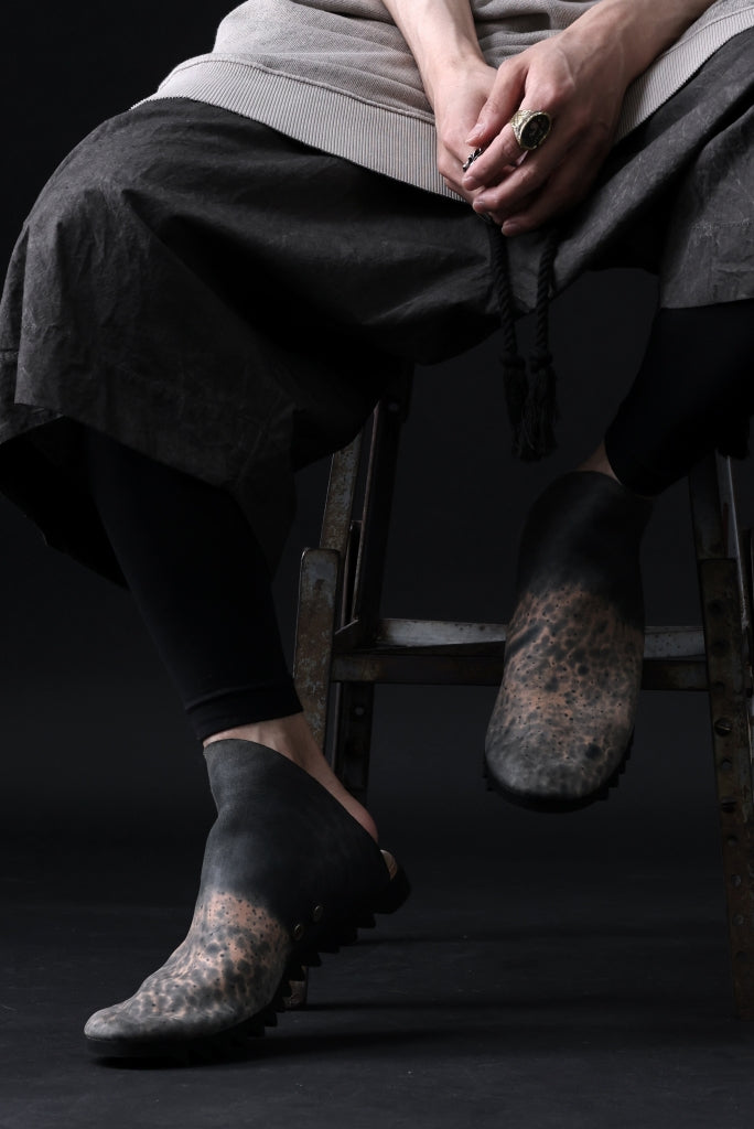 画像をギャラリービューアに読み込む, ierib onepiece slip-on shoes / Marble Cordovan (BLACK)