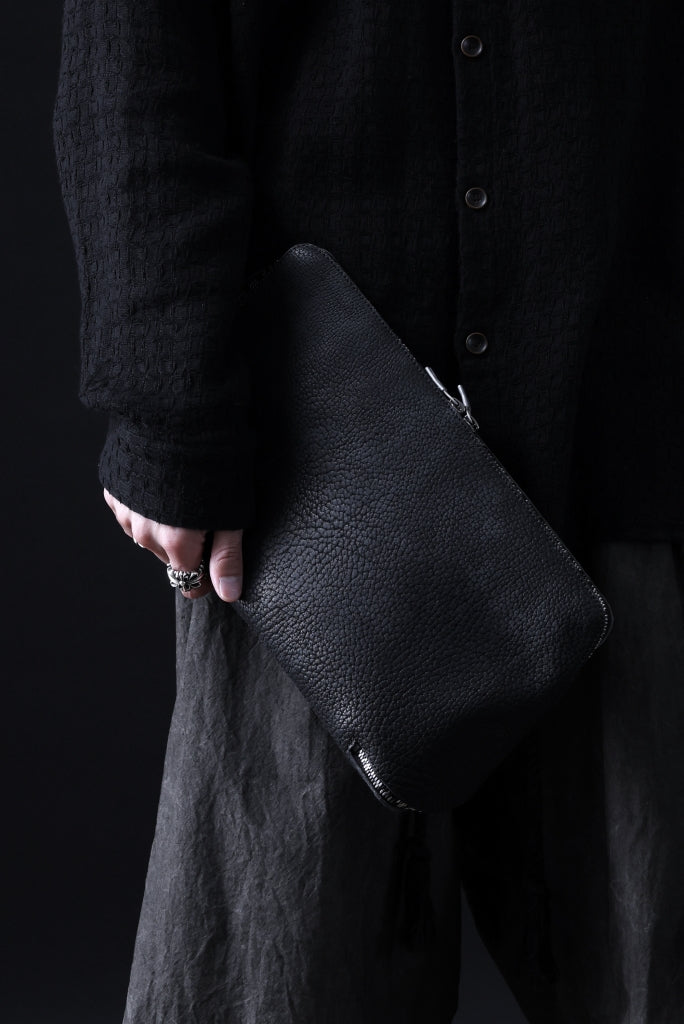 ierib onepiece clutch-bag / Rough Bull (BLACK)