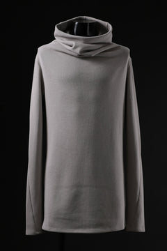 Load image into Gallery viewer, A.F ARTEFACT HIGH NECK PULLOVER / COPE KNIT JERSEY (L.GREY)