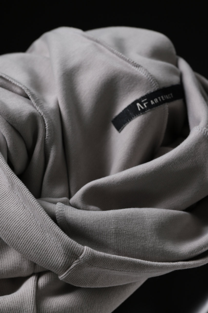 A.F ARTEFACT HIGH NECK PULLOVER / COPE KNIT JERSEY (L.GREY)