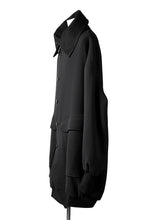 Load image into Gallery viewer, SOSNOVSKA exclusive BOMBER STYLE WOOL COAT (BLACK)