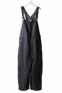KLASICA MB OVERALL / DEEP DYED LINEN DENIM (NAVY)