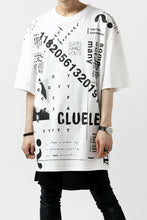 Load image into Gallery viewer, A.F ARTEFACT &quot;TOTAL PATTERN PRINT&quot; OVER SIZED TOPS (WHITE)