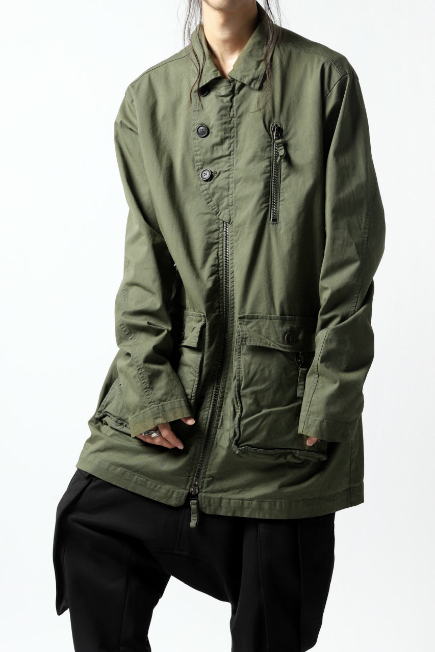 RUNDHOLZ DIP MILITARY COVER-ALL JACKET (MOSS)
