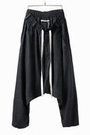 _vital deep sarouel easy pants / rayon light twill (KASURI)