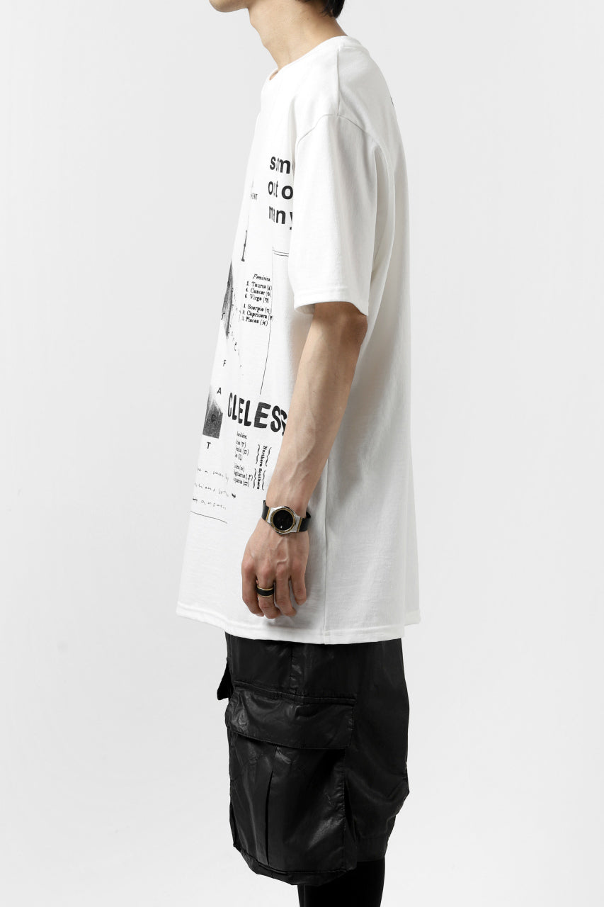 A.F ARTEFACT "SWALLOW" GRAPHIC TEE (WHITE)