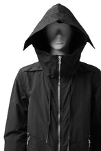 画像をギャラリービューアに読み込む, A.F ARTEFACT &quot;PLEASANT&quot; PARKA-JACKET / SALT SHRINKAGE NYLON (BLACK)