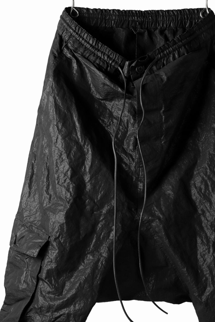 RUNDHOLZ DIP SARROUEL BOXER CARGO SPT / DYED C/PE-CLOTH (BLACK)