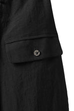 Load image into Gallery viewer, _vital tuck volume low clotch cuffs pants (BLACK)