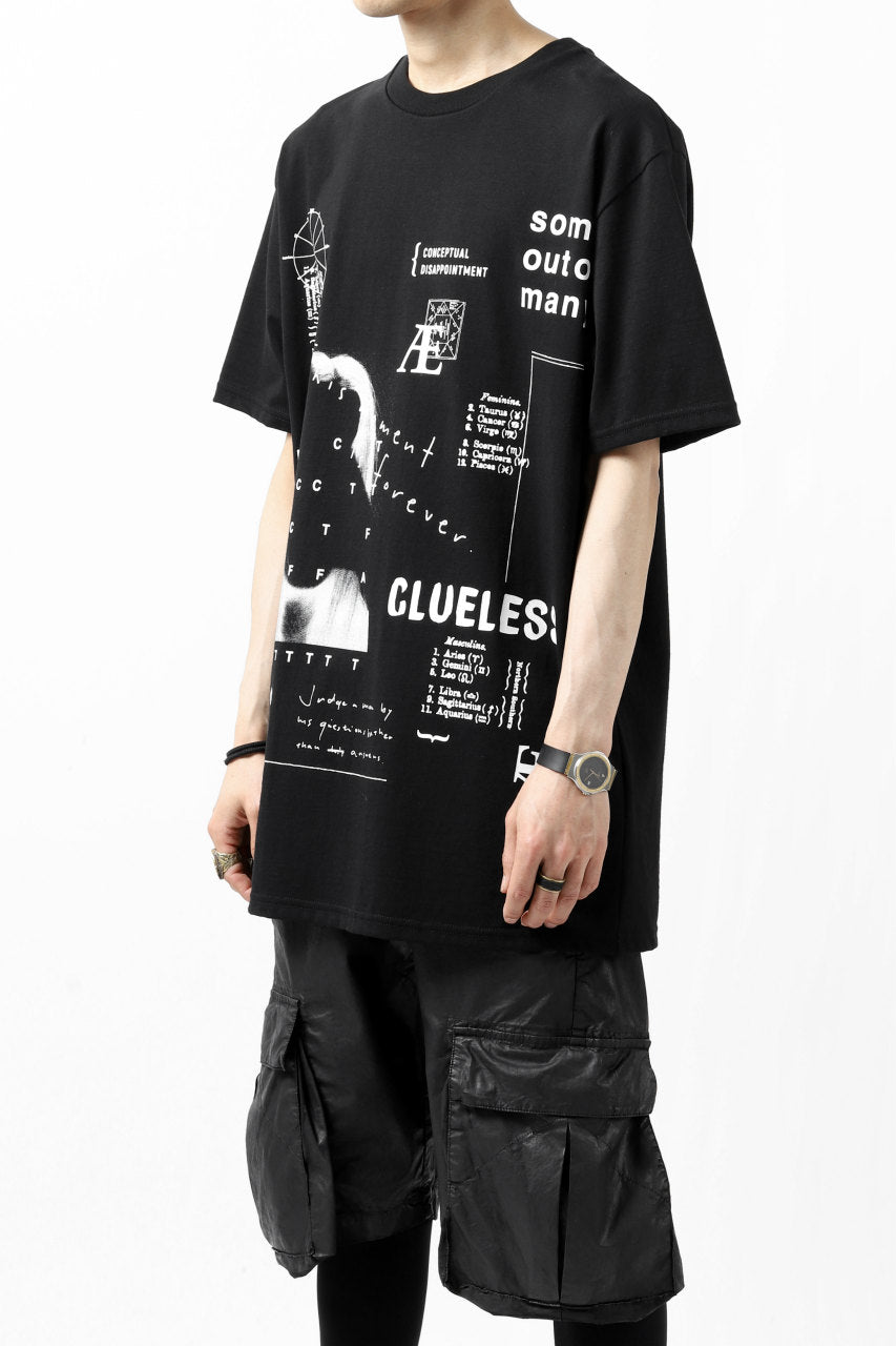 A.F ARTEFACT "SWALLOW" GRAPHIC TEE (BLACK)