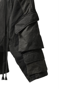 Load image into Gallery viewer, A.F ARTEFACT exclusive MIRITARY SAROUEL CROPPED PANTS (JP INK DYED)