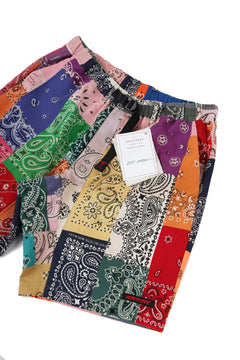 Load image into Gallery viewer, READYMADE BANDANA EASY SHORTS (MULTI)