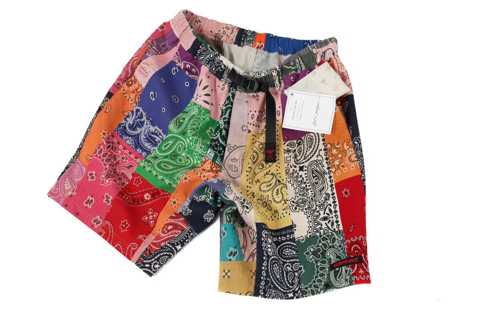 Load image into Gallery viewer, READYMADE BANDANA EASY SHORTS (MULTI)