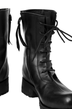 Load image into Gallery viewer, LEON EMANUEL BLANCK exclusive DISTORTION WORK BOOT / BUFFALO LEATHER (BLACK)