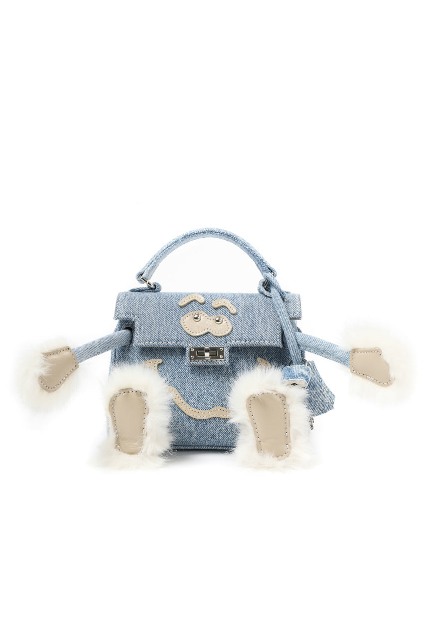 Load image into Gallery viewer, READYMADE MONSTER BAG DENIM (BLUE)