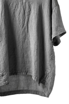 画像をギャラリービューアに読み込む, _vital exclusive minimal tunica tops / sumi dyed linen (L.GREY)