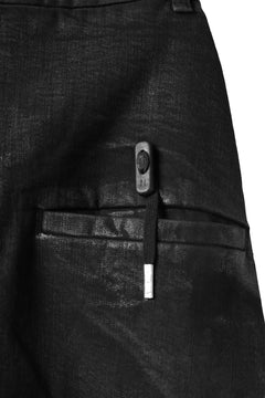 画像をギャラリービューアに読み込む, BORIS BIDJAN SABERI BAGGY TROUSER / VINYL COATED &amp; NICKEL PRESSED &quot;P1.1-FKU10001&quot; (BLACK)