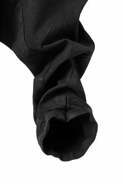 画像をギャラリービューアに読み込む, BORIS BIDJAN SABERI BAGGY TROUSER / VINYL COATED &amp; NICKEL PRESSED &quot;P1.1-FKU10001&quot; (BLACK)