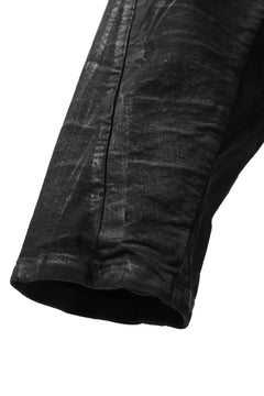 Load image into Gallery viewer, BORIS BIDJAN SABERI BAGGY TROUSER / VINYL COATED &amp; NICKEL PRESSED &quot;P1.1-FKU10001&quot; (BLACK)