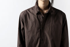 Load image into Gallery viewer, RUNDHOLZ DIP REGULAR COLLAR SHIRT / DYED C-CLOTH (RUST)