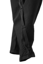 Load image into Gallery viewer, BORIS BIDJAN SABERI BAGGY TROUSER / VINYL COATED &amp; NICKEL PRESSED &quot;P1.1-FKU10001&quot; (BLACK)