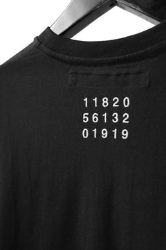 Load image into Gallery viewer, A.F ARTEFACT &quot;NUMBERS &amp; LOGO&quot; EMBROIDERY OVER SIZED TOPS (BLACK)