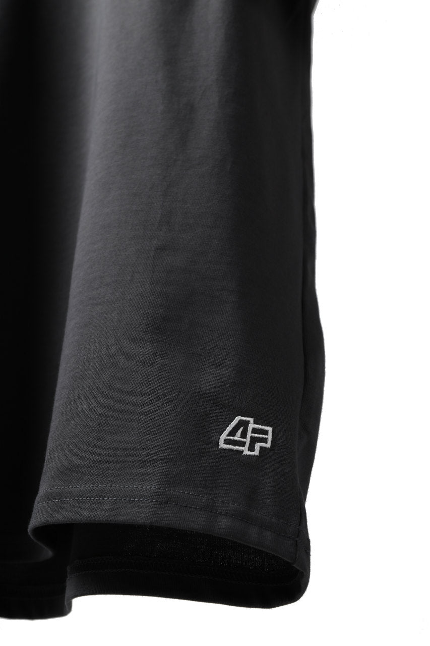 Load image into Gallery viewer, A.F ARTEFACT &quot;NUMBERS &amp; LOGO&quot; EMBROIDERY OVER SIZED TOPS (D.GREY)