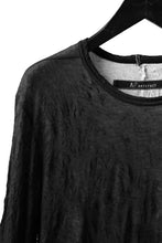 画像をギャラリービューアに読み込む, A.F ARTEFACT DOUBLE LAYERED LONG SLEEVE TOPS (BLACK×WHITE)