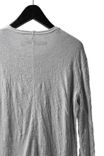 画像をギャラリービューアに読み込む, A.F ARTEFACT DOUBLE LAYERED LONG SLEEVE TOPS (IVORY×GREY)