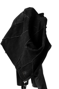 Load image into Gallery viewer, LEON EMANUEL BLANCK exclusive DISTORTION LEATHER JACKET / OILED SOFT HORSE (BLACK)