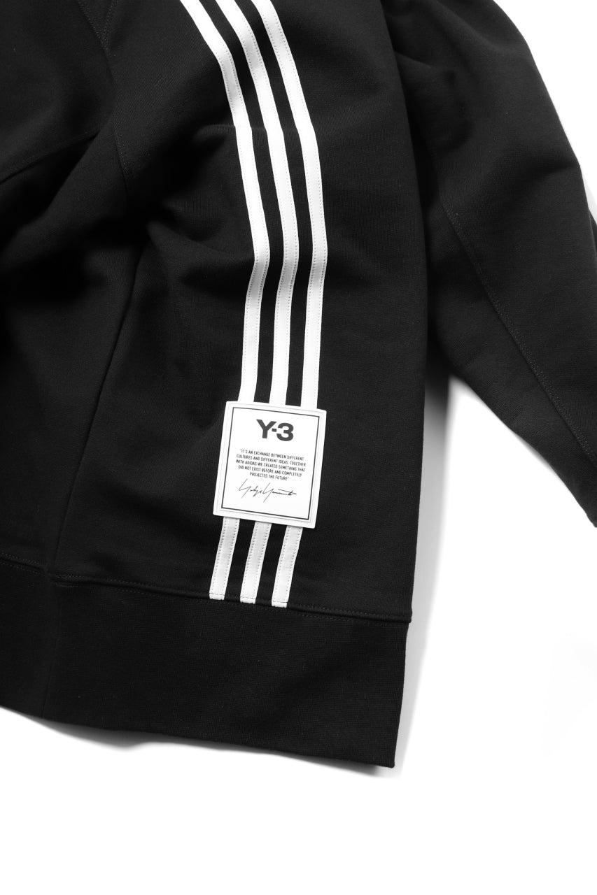 Y-3 Yohji Yamamoto 3-STP HOODIE PARKA / FRENCH TERRY (BLACK)