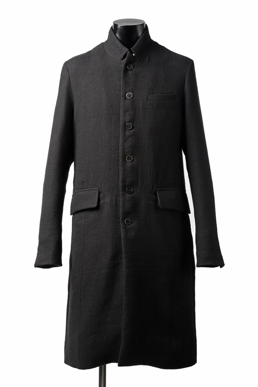 Aleksandr Manamis Lean Dart Coat / Blackの商品ページ 