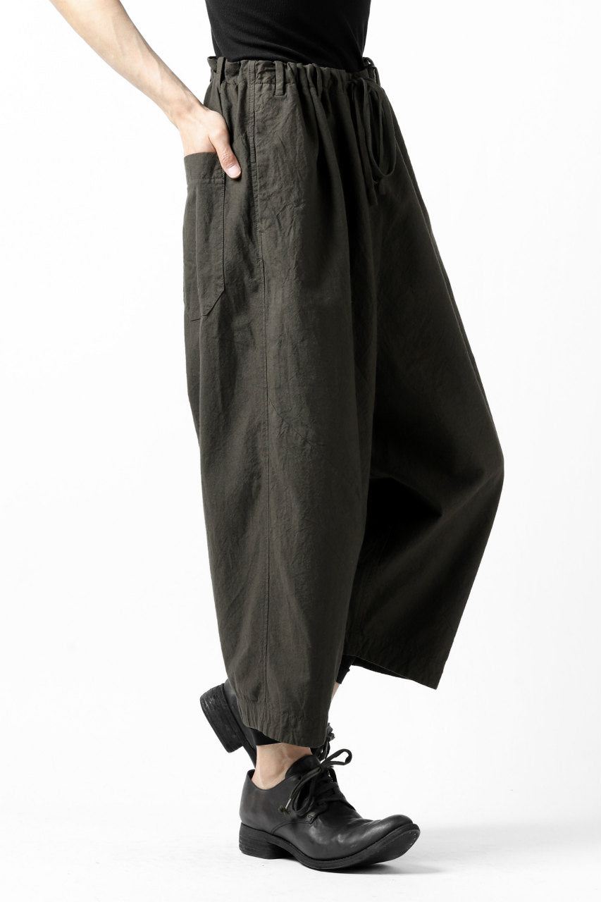 forme d'expression exclusive Fisherman Pants / Garment Dyed (Algae)