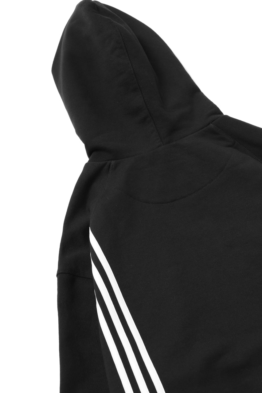 Y-3 Yohji Yamamoto 3-STP HOODIE PARKA / FRENCH TERRY (BLACK)